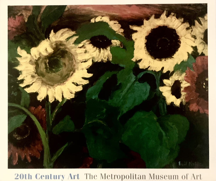Nolde, Emile - 20th Century Art: Metropolitan Museum of Art (Large Sunflowers I)