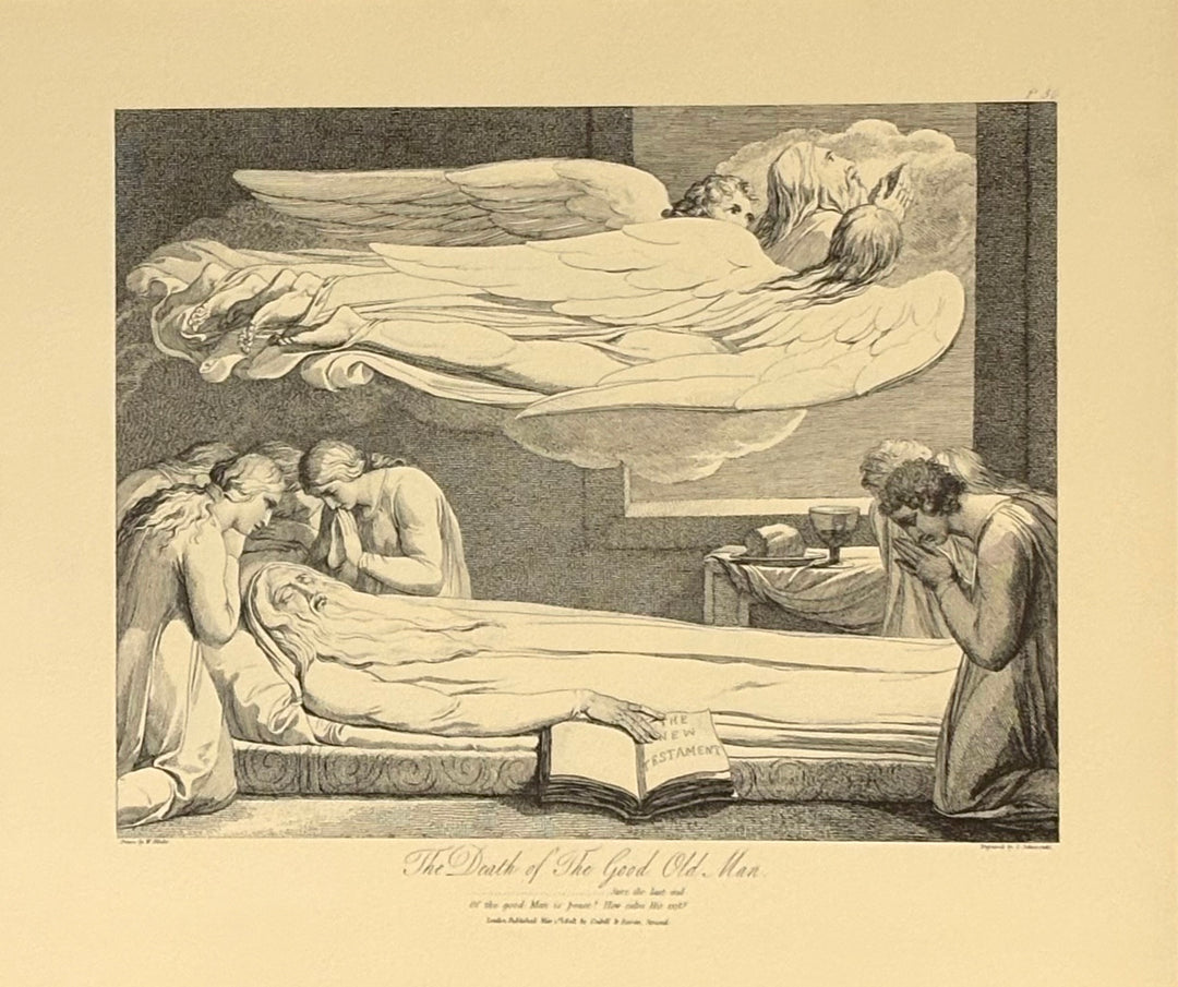 William Blake - The Death of the Good Old Man