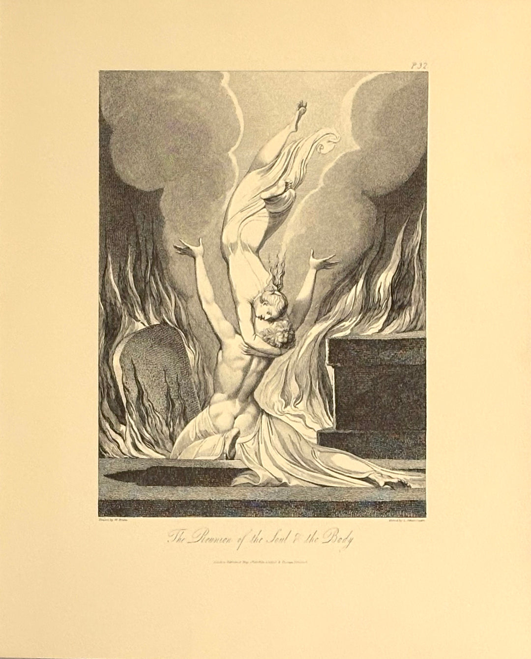 William Blake - The Reunion of the Soul and the Body