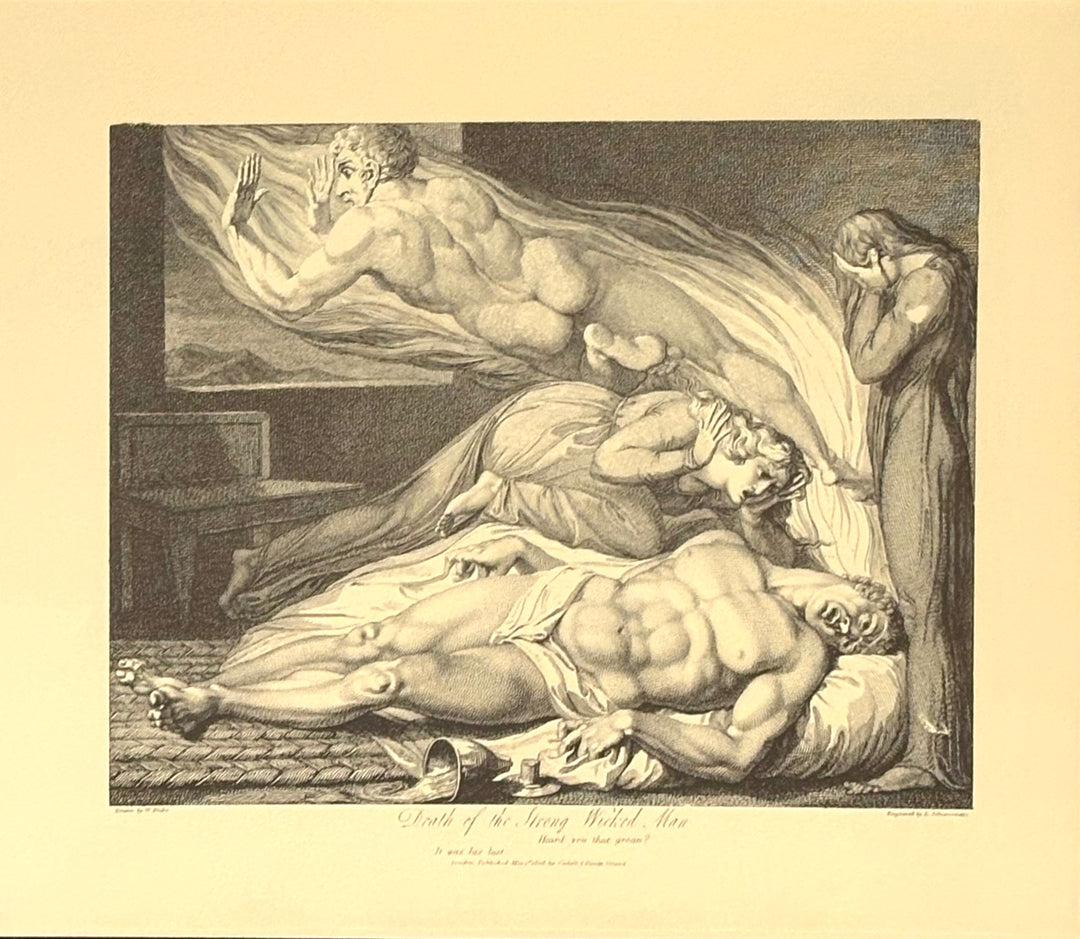 William Blake - Death of the Strong Willed Man