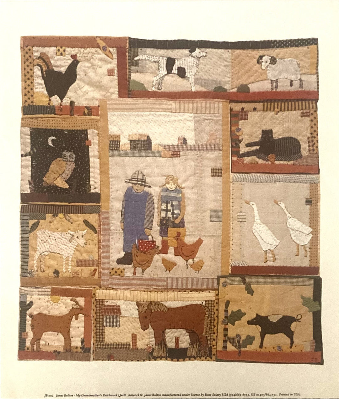 Bolton, Janet -My Grandmother's Patchwork Quilt