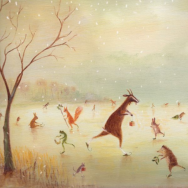 D.D. McInnes - Winter Skaters