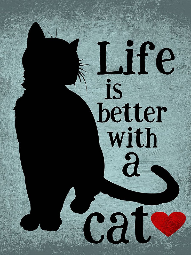 Oliphant "Life is Better with a Cat"