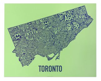 Ork Posters - Toronto District - Green