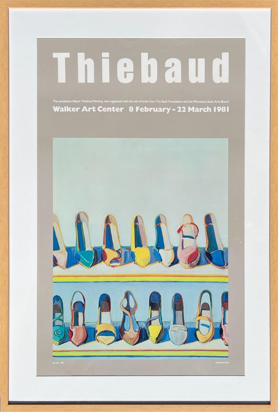 Wayne Thiebaud - Shoe Rows