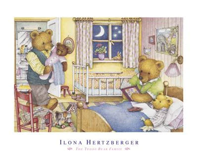 Hertzberger Ilona - The Teddy Bear Family, Bedtime