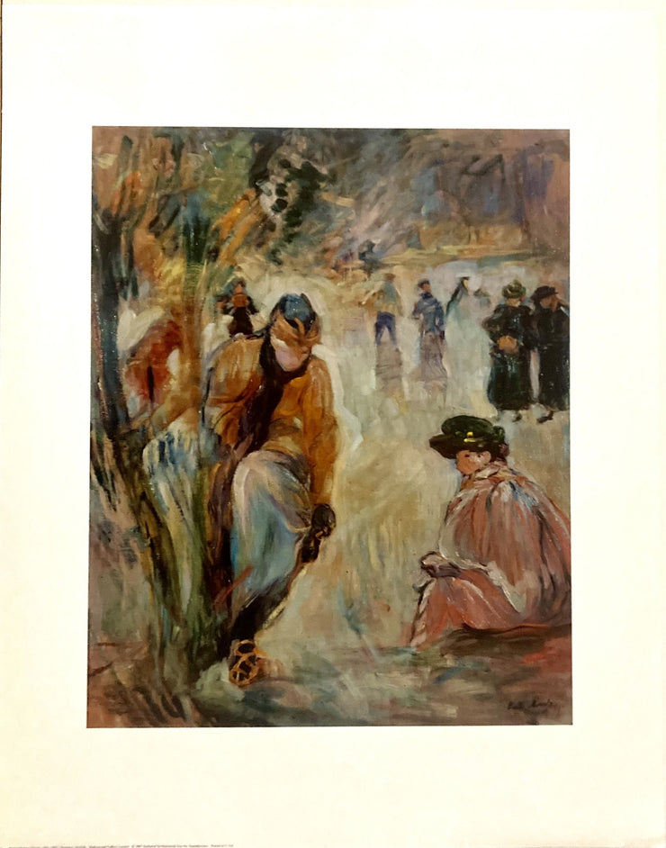 Morisot, Berthe - Skating at the Park