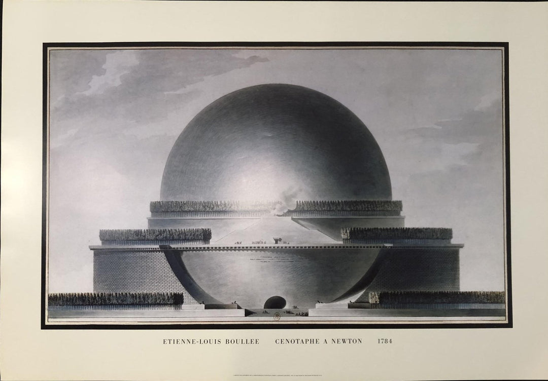 Étienne-Louis Boullée – Cenotaph at Newton