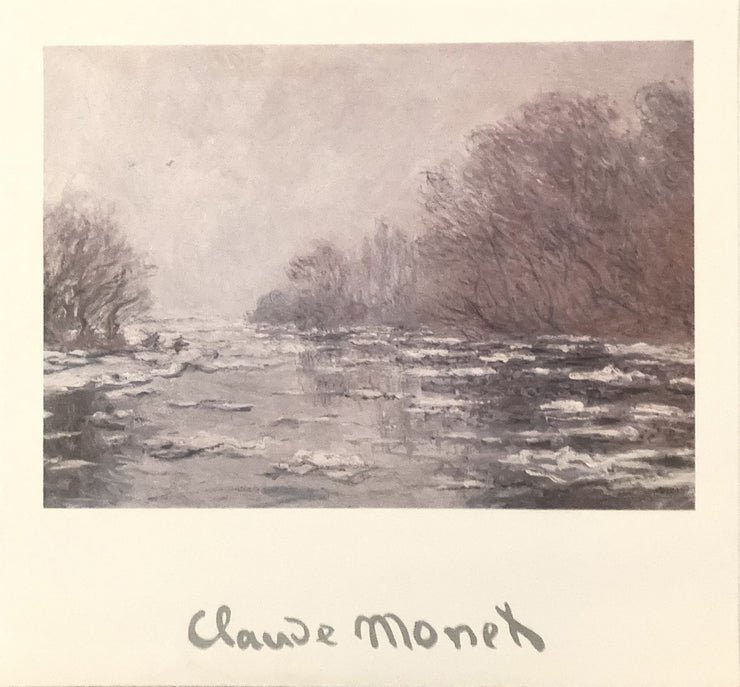 Monet, Claude - River Thawing