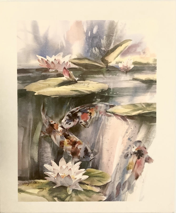 Heighton - Fish and Waterlilies