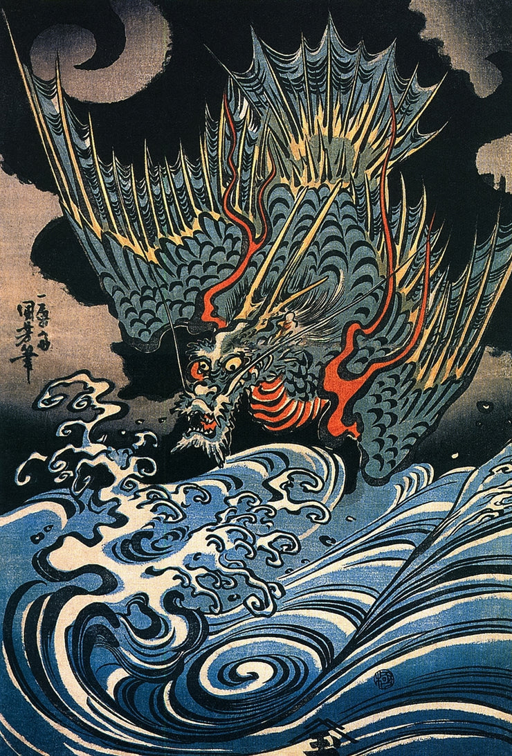 Utagawa Kuniyoshi - Dragon II