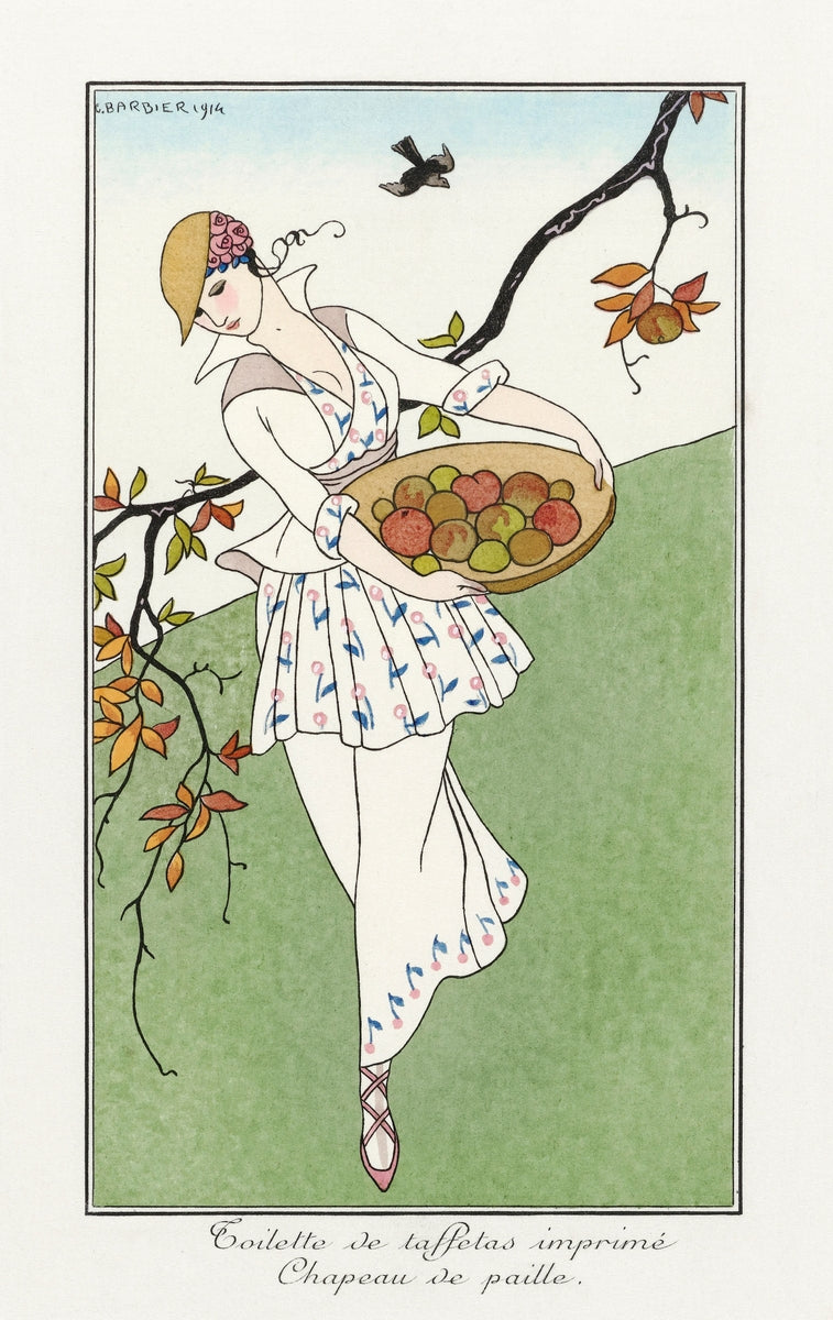 George Barbier - Toilettes de Taffetas