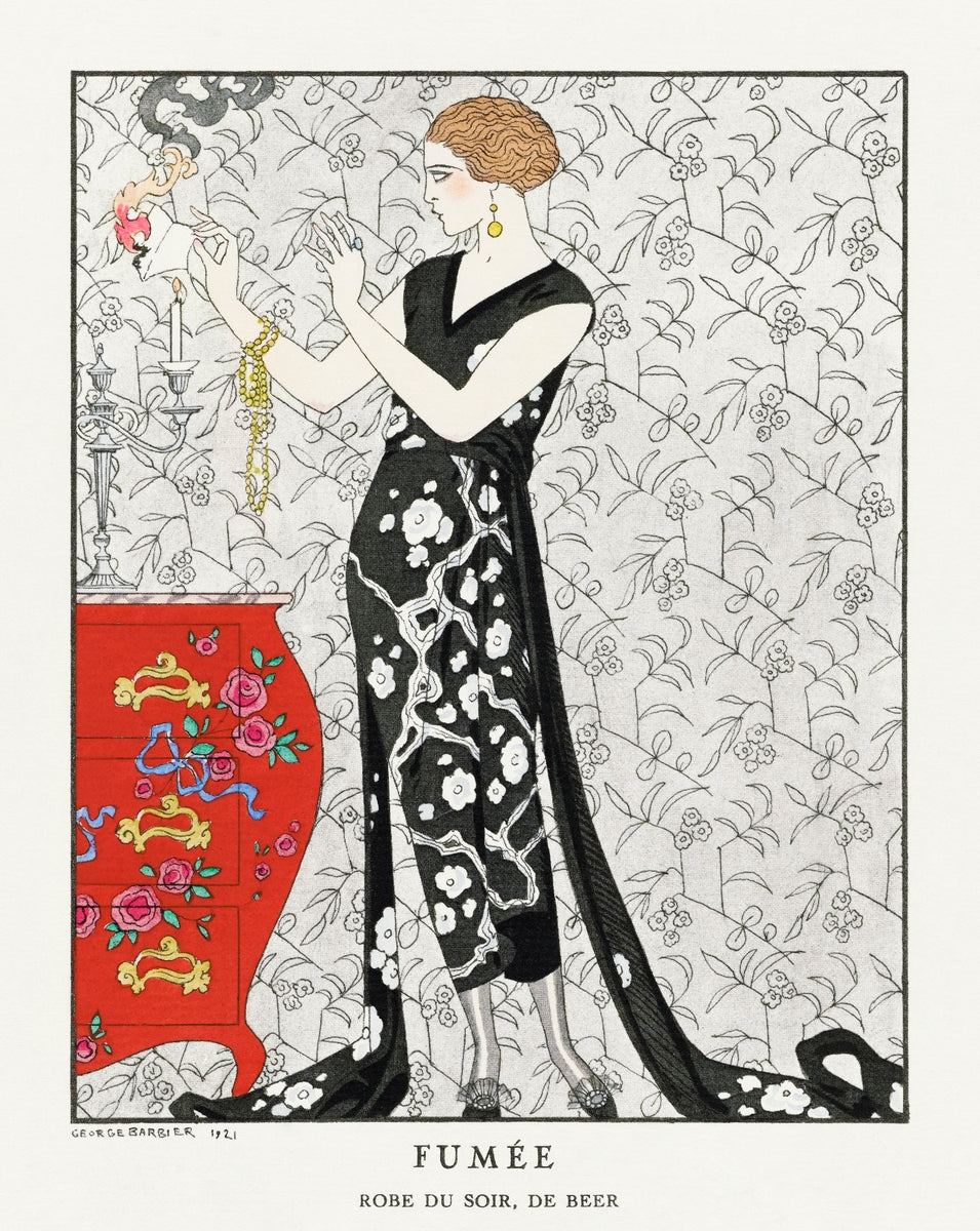 George Barbier - Fumée