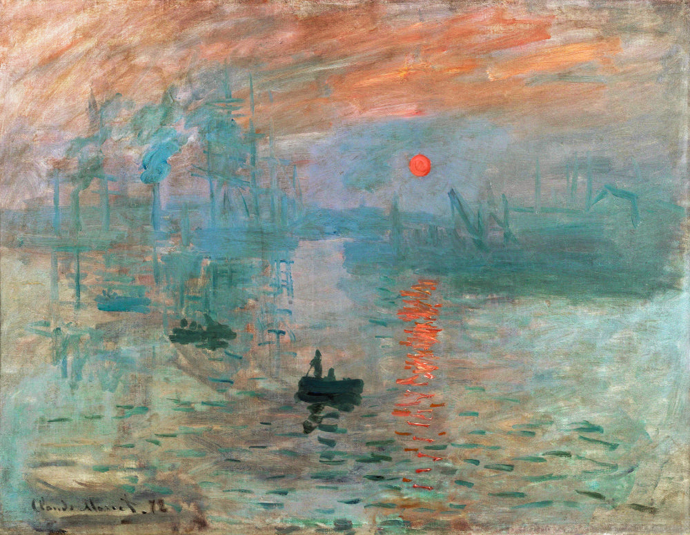 Claude Monet - Impression, Sunrise