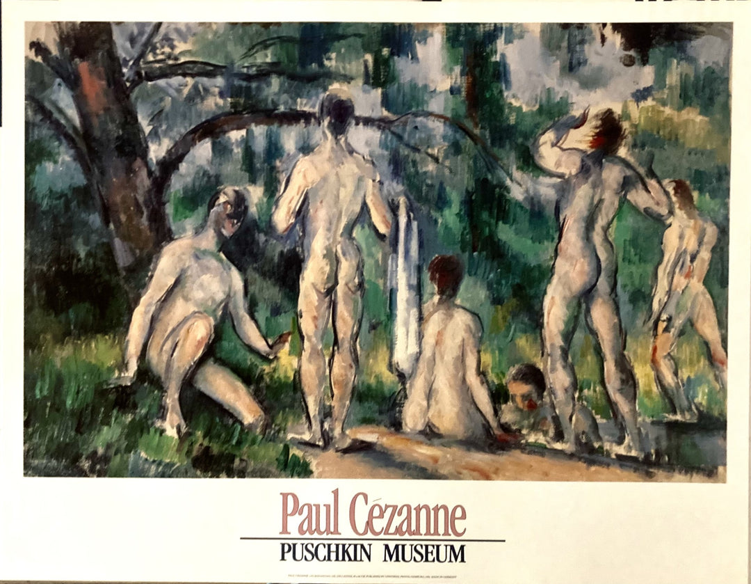 Paul Cezanne - Les Beigneuses