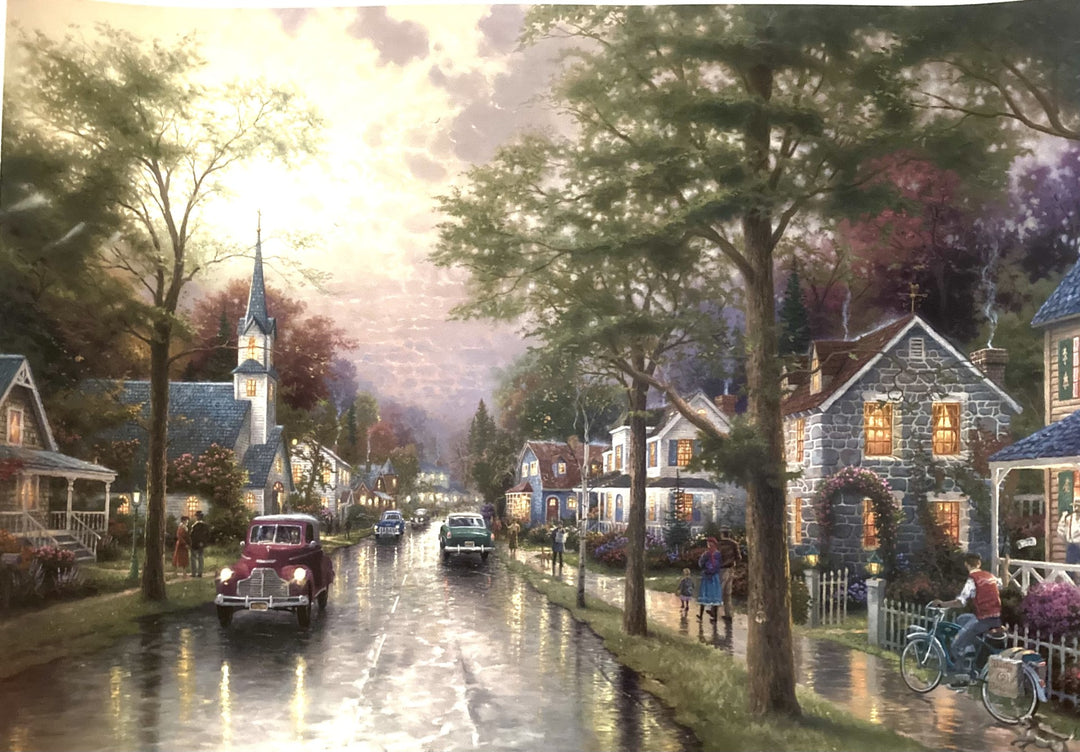 Kinkade, Thomas - Rainy Day