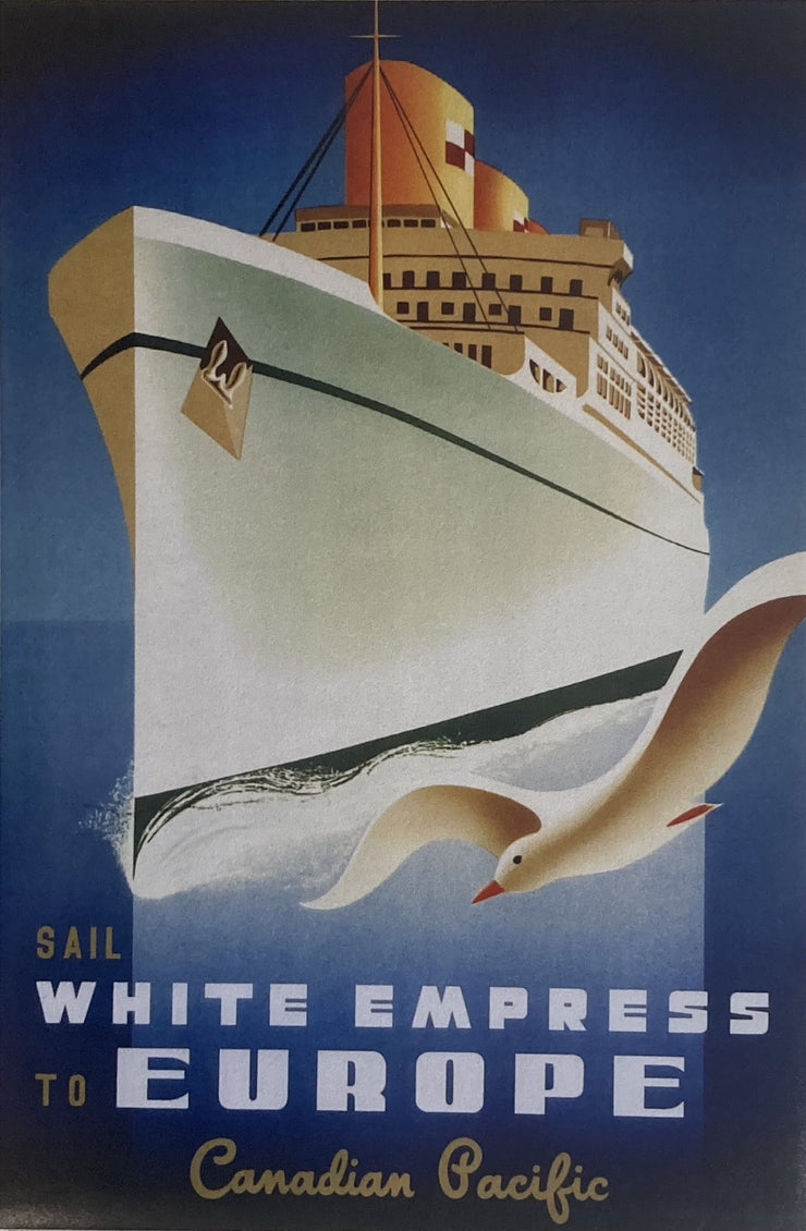 Canadian Pacific - White Empress To Europe