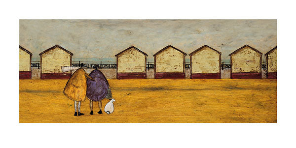Sam Toft - Looking Through the Gap in the Beach Huts