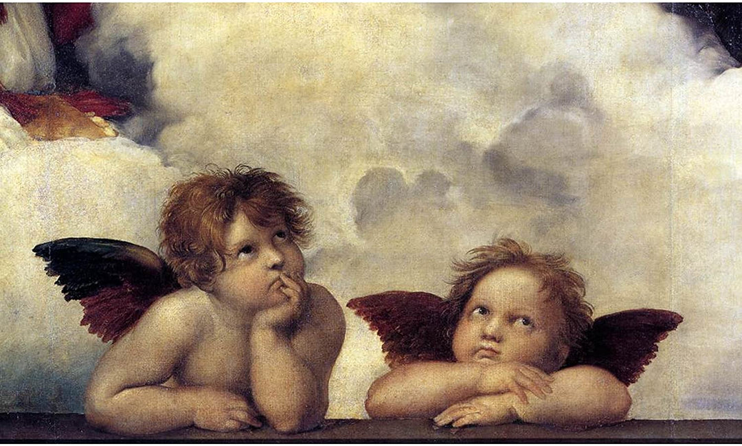 Raphael - Sistine Madonna Detail