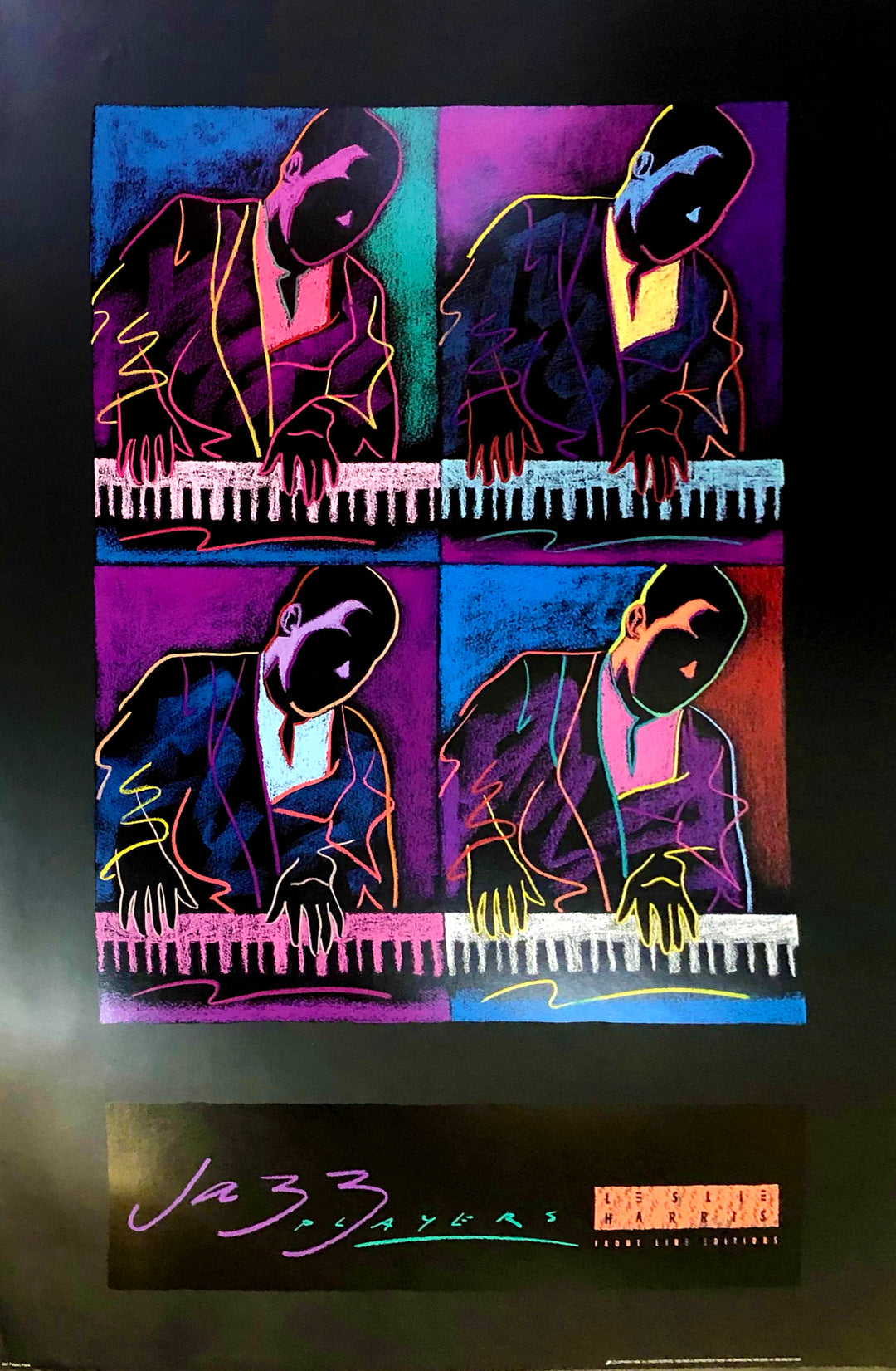 Leslie Harris "Jazz Players Piano"