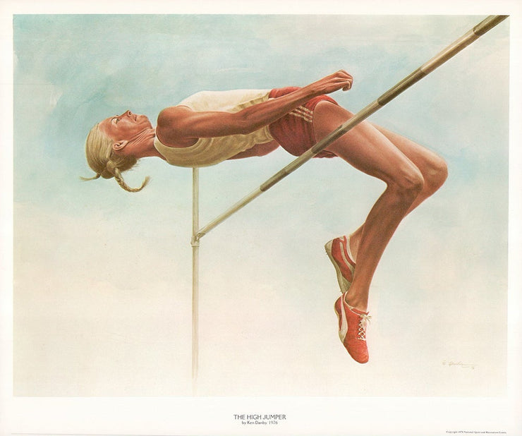 Ken Danby - Six Olympic Watercolor Prints