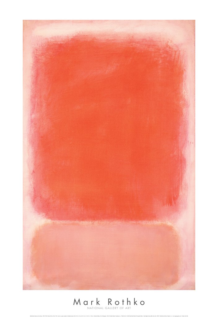 Mark Rothko - RED AND PINK ON PINK, C. 1953