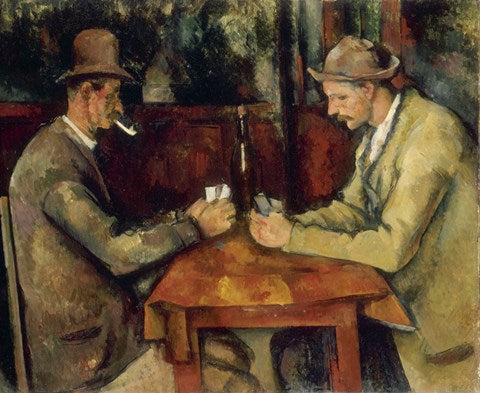 Paul Cezanne - Les Jouers de Cartes (The Card Players)