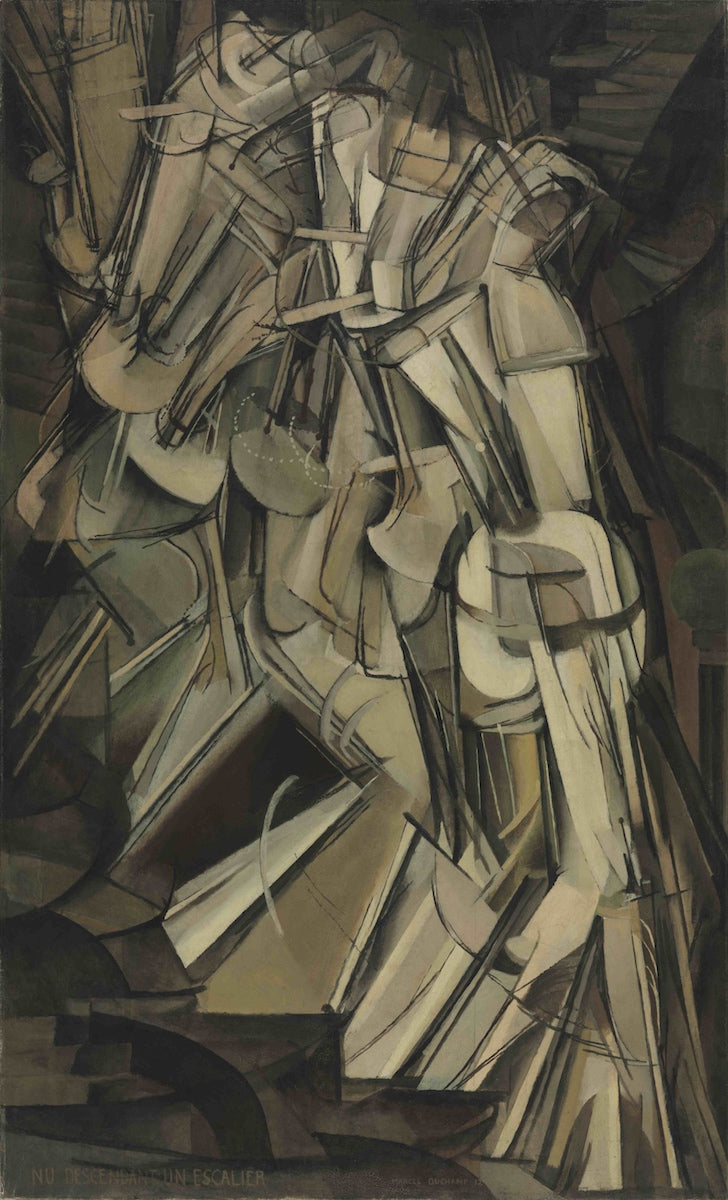 Duchamp - Nude Descending a Staircase, Number 2