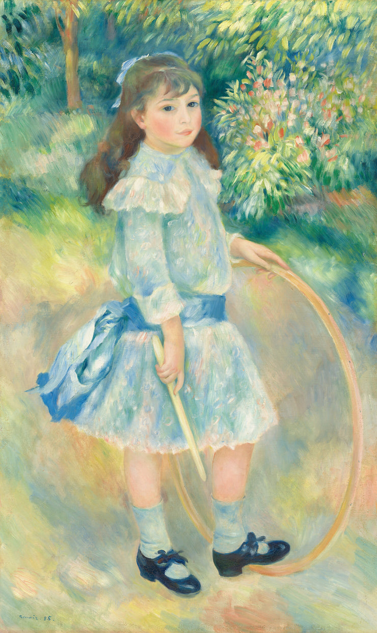 Renoir - Girl with a Hoop