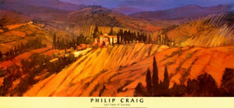 Philip Craig - Last View Of Tuscany