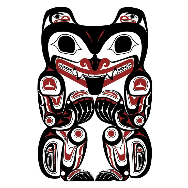 Clarence Mills - Haida Grizzly Bear [Trivet]
