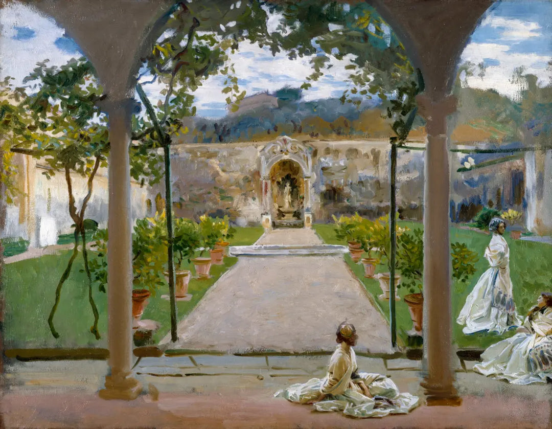 Sargent John - Scene in a Garden (S820)